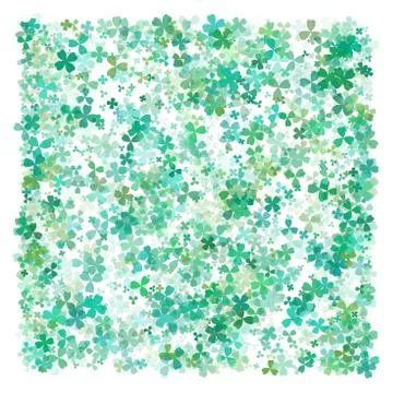 Vector Illustration of a St. Patrick's Day Background. Simple design Stock-Illustration
