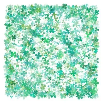 Vector Illustration of a St. Patrick's Day Background. Simple design Illustrazione stock