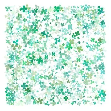 Vector Illustration of a St. Patrick's Day Background. Simple design Stock Illustration