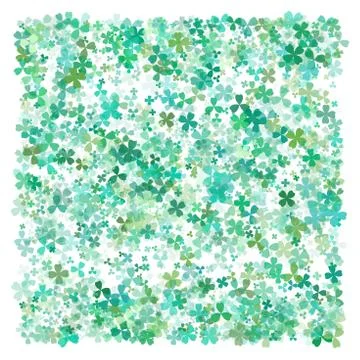 Vector Illustration of a St. Patrick's Day Background. Simple design Stock Illustration