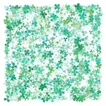Vector Illustration of a St. Patrick's Day Background. Simple design Stock-Illustration