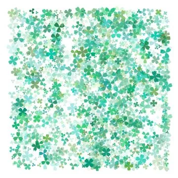 Vector Illustration of a St. Patrick's Day Background. Simple design Stock-Illustration