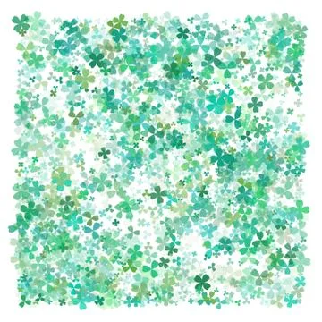 Vector Illustration of a St. Patrick's Day Background. Simple design Stock-Illustration