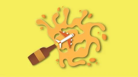 Vector illustration with start up concept in paper cut, craft and origami sty Stock Illustration