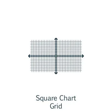 Vector Illustration Of Statistics Icon On Square Chart In Trendy Flat Style.  Stock Illustration