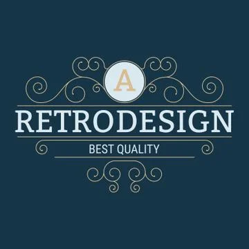 Vector illustration. The Stock vector logo design Stock Illustration
