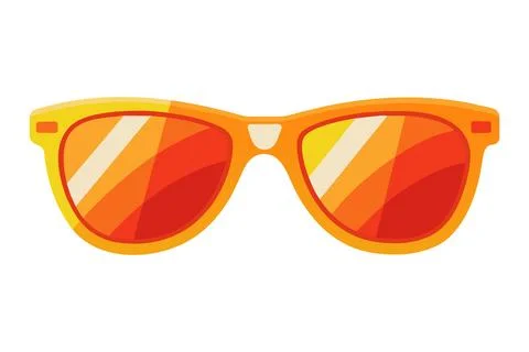 Vector illustration of summer sunglasses Stock Illustration