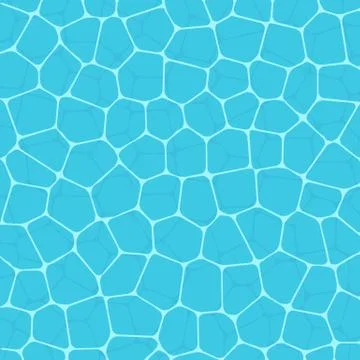 Vector illustration of summer swimming pool water Stock Illustration