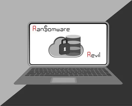 Vector illustration technology data privacy and security concept. Stock Illustration