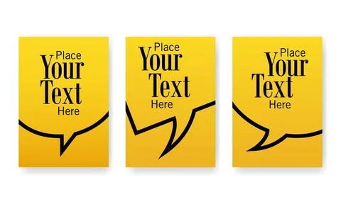 Vector illustration of textbox design Stock Illustration