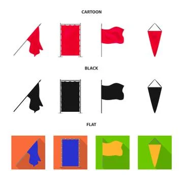 Vector illustration of texture and presentation logo. Collection of texture and Stock Illustration