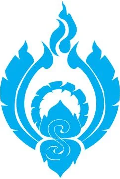 Vector illustration of  ThaiArtDesign Stock Illustration