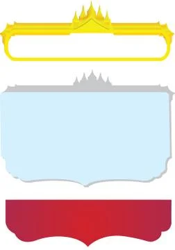 Vector illustration of  ThaiHeadindArt Stock Illustration