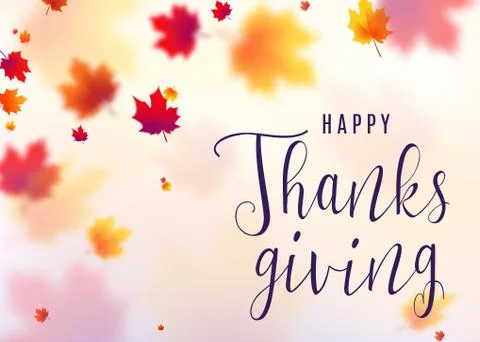 Vector illustration of thanksgiving celebration background Stock Illustration