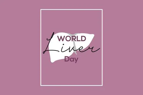 Vector illustration on the theme of World Liver Day Illustrazione stock