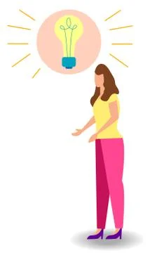 Vector illustration of thinking idea or solution concept with fast thinking s Illustrazione stock