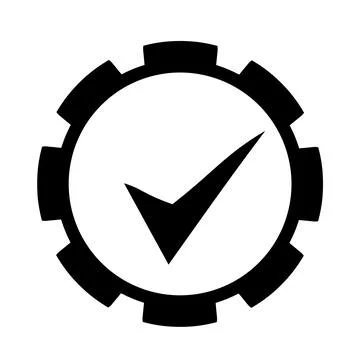 Vector illustration, tick icon, labels. Agreement. Stock Illustration