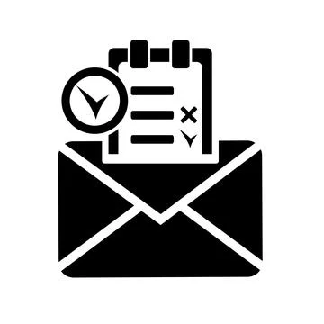 Vector illustration, tick icon, labels. Agreement. Stock Illustration