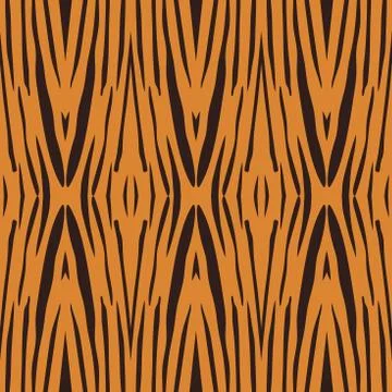 Vector illustration of tiger stripe pattern Illustrazione stock