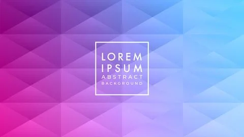 Vector illustration of tile rectangular triangle shape pattern. pink purple.. Stock-Illustration