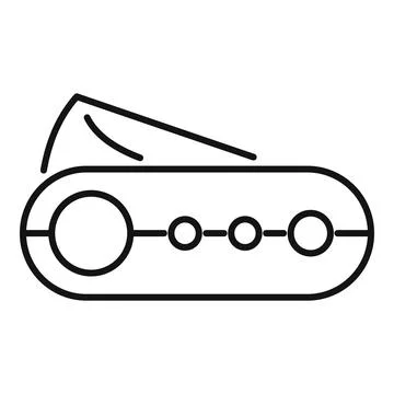 Vector illustration of a toggle switch icon 스톡 일러스트