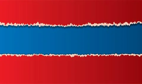 Vector illustration of torn paper Stock Illustration