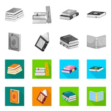 Vector illustration of training and cover logo. Collection of training and 스톡 일러스트