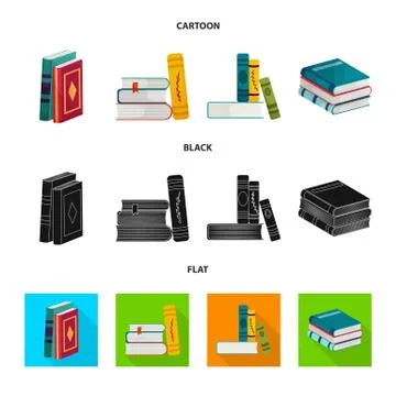 Vector illustration of training and cover logo. Collection of training and 스톡 일러스트
