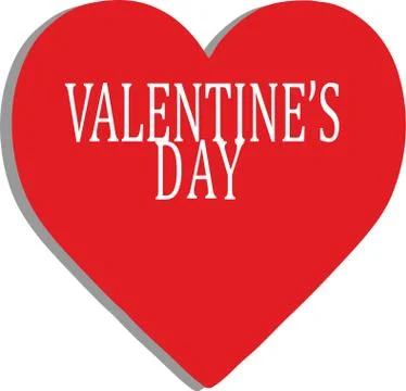 Vector illustration of a Valentines's day Stock Illustration