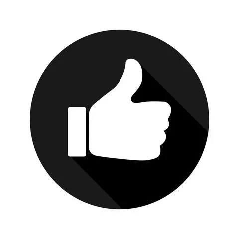 Vector illustration. Vector icons for social networks, website interface. Stock Illustration
