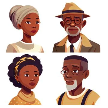 Vector illustration of vector illustration of family prounly celebrate Black Stock Illustration