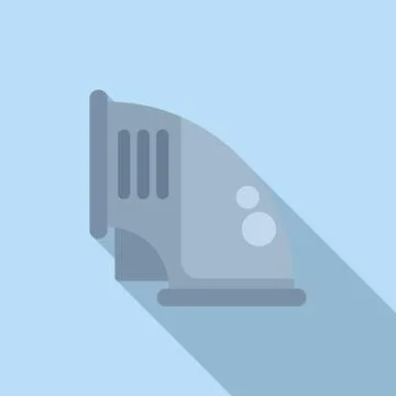 Vector illustration of a vintage train headlamp Stock Illustration