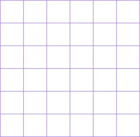 Vector illustration of a violet grid for marking up a diary Illustrazione stock
