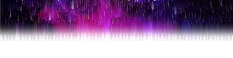 Vector illustration of vivid visual disturbances with the effect of pixel shift Stock Illustration