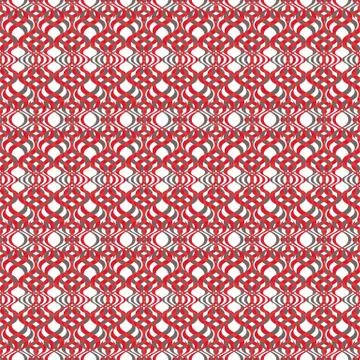 VECTOR ILLUSTRATION OF WARPED SHAPES. Illustrazione stock