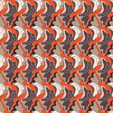 VECTOR ILLUSTRATION OF WARPED SHAPES. Stock Illustration