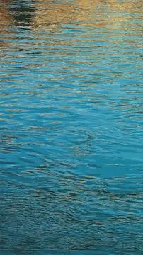 Vector illustration of the water surface texture of the Salzach river. Vectic Stock Illustration