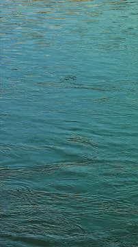 Vector illustration of the water surface texture of the Salzach river. Vectic Stock Illustration