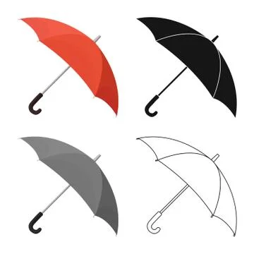 Vector illustration of weather and climate logo. Collection of weather and cloud Stock Illustration