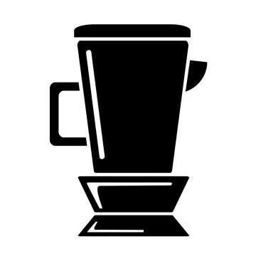 Vector illustration, web icon. Mixer, blender. Stock Illustration