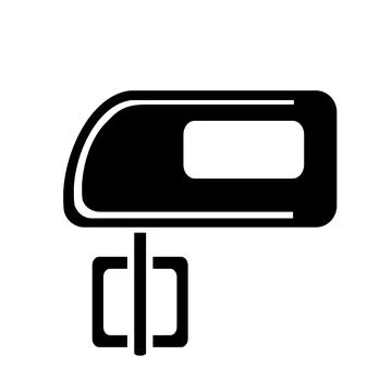 Vector illustration, web icon. Mixer, blender. Stock Illustration