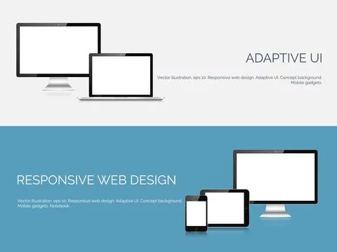 Vector illustration. Web search. Flat computing background. Programming ,coding Stock Illustration