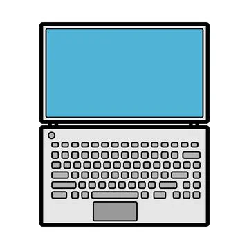 Vector illustration of white flat icon simple modern digital digital rectangu 库存插图