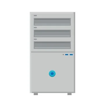 Vector illustration of white flat icon simple modern digital digital system u 스톡 일러스트
