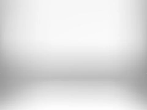 Vector illustration of white room background with light effect Stock Illustration