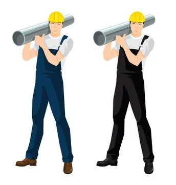 Vector illustration of worke Stock Illustration