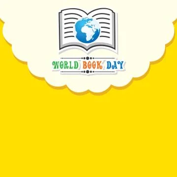Vector Illustration of World Book Day Stock Illustration