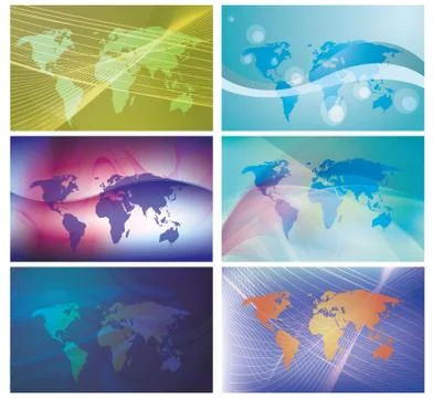 Vector illustration of world Stock Illustration