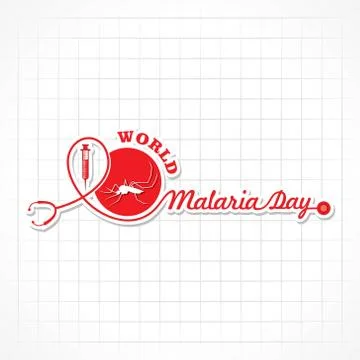 Vector Illustration of World Malaria Day Stock Illustration