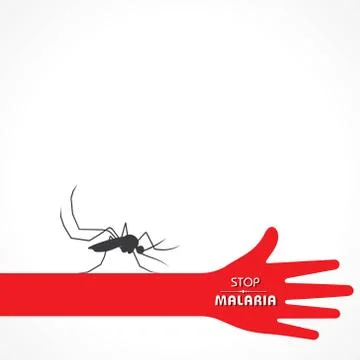 Vector Illustration of World Malaria Day 스톡 일러스트